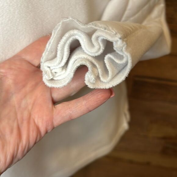 Athleta white fleece pullover xs - Picture 8 of 9